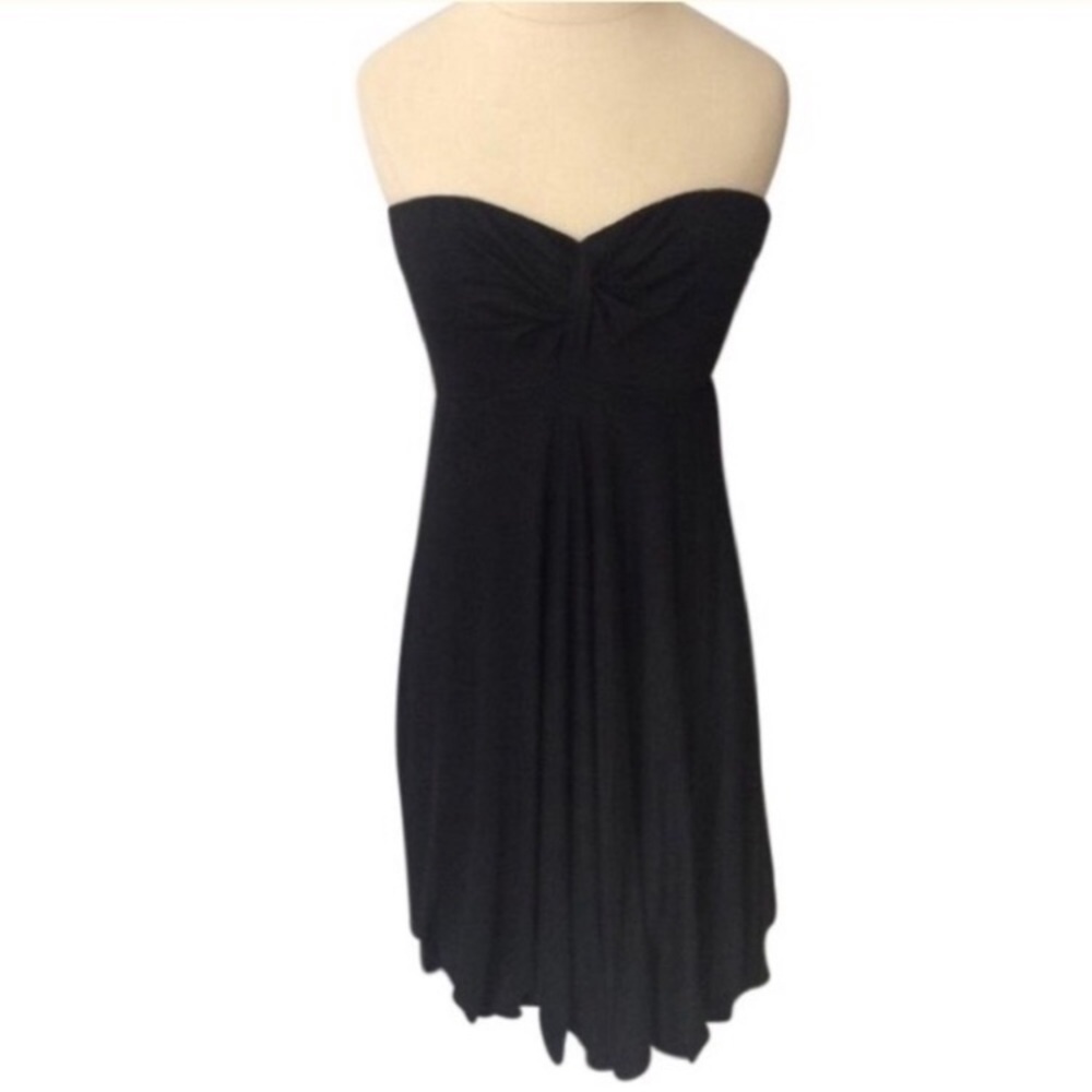 Karina Grimaldi Bubble Hem Strapless Dress NWOT